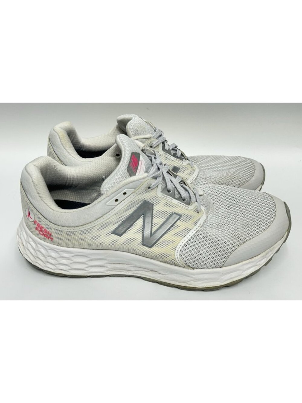 New Balance Fresh Foam 1165 Womens Size 10 D WIDE White Running Shoes Sneakers